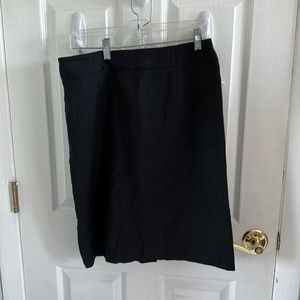 Basic black pencil skirt